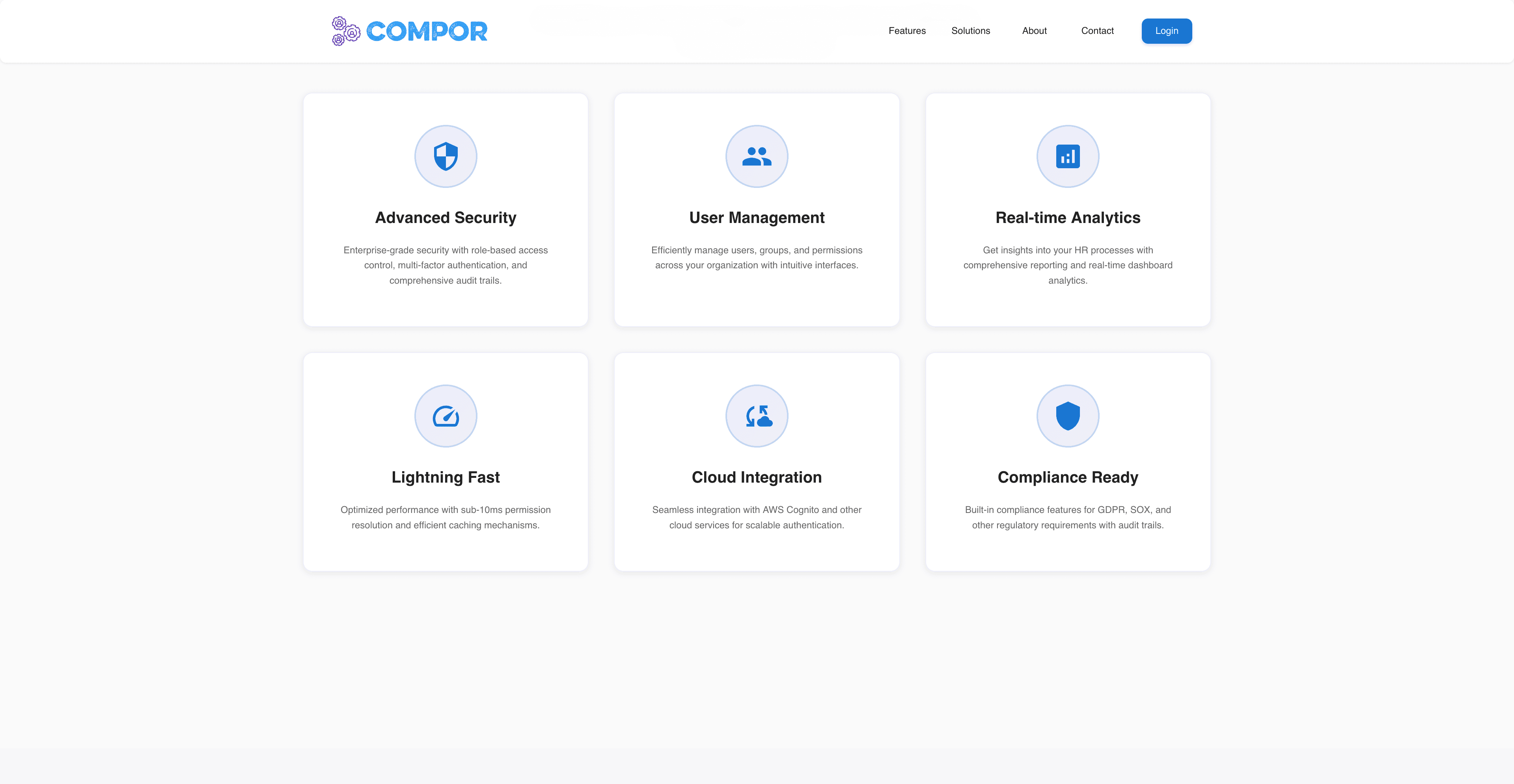 Compor HR and payroll application